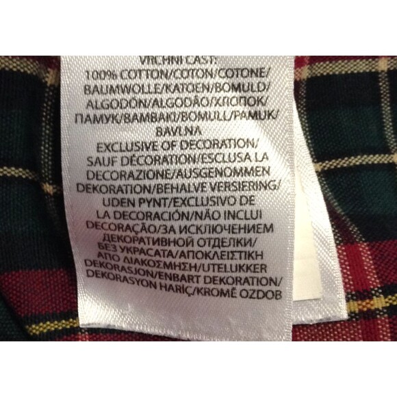 Polo Ralph Lauren Shirt Men XLT Plaid Flannel Classic Long Sleeve Preppy Pony - Picture 8 of 9
